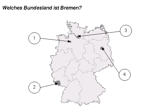 Picture for question 308. The answer options refer to the numbered pictures.