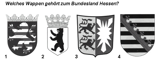 Picture for question 301. The answer options refer to the numbered pictures.