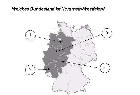 Picture for question 308. The answer options refer to the numbered pictures.