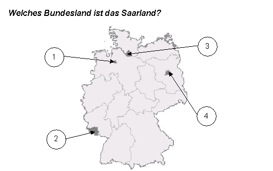 Picture for question 308. The answer options refer to the numbered pictures.