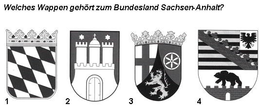 Picture for question 301. The answer options refer to the numbered pictures.
